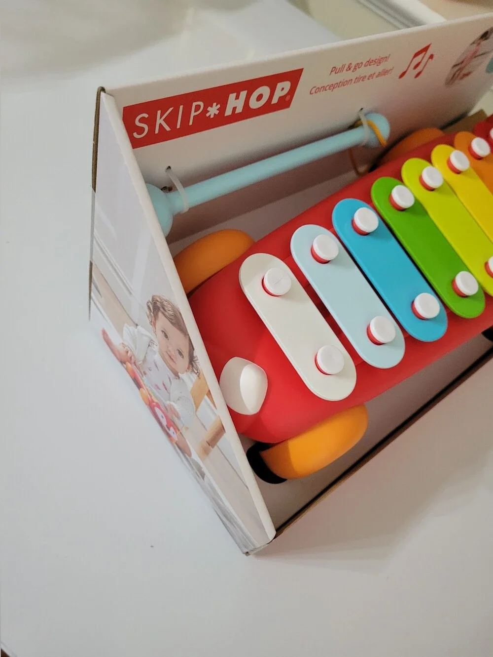 Skip Hop Explore & More Baby Fox Xylophone Toy with Mallet